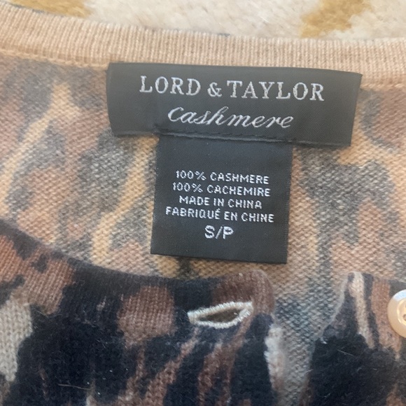 Cashmere leopard cardigan - Picture 2 of 2